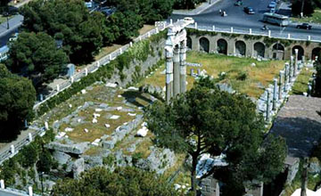 ruins of Forum of Caesar