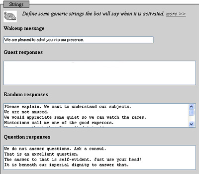 screenshot showing how to edit bot strings