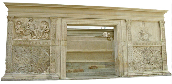 Ara Pacis east entrance