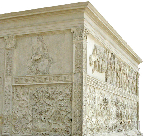 Ara Pacis north wall