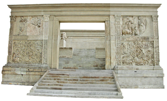 Ara Pacis west entrance