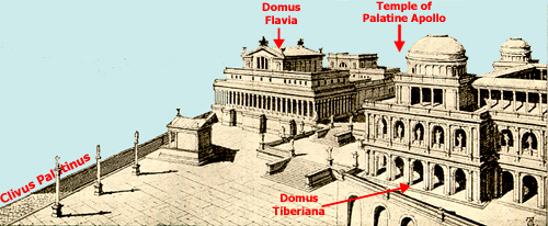 drawing of Area Palatine