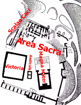 plan of Area Sacra