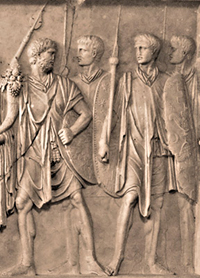 Praetorians from Cancelleria A relief