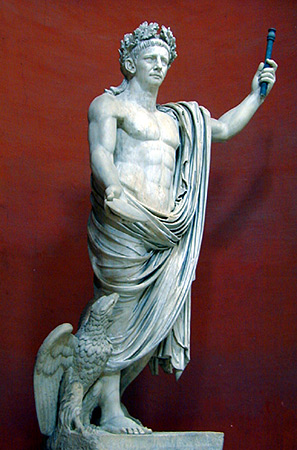 statue of Claudius as Jupiter