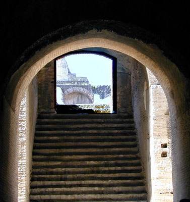 colosseum staircase