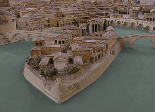 Tiber Island model