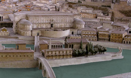 model of Theater of Marcellus