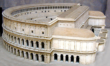 model of Theater of Marcellus