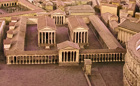 model of Portico of Octavia