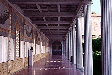 Getty Villa portico