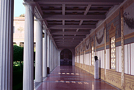 Getty Villa portico