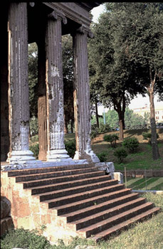 stairs of Temple of Portunus