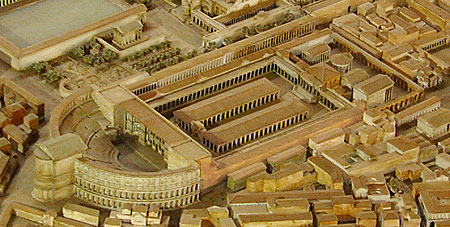 Theater of Pompey model