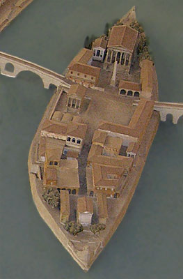 Tiber Island model