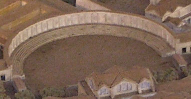 model of Trajan's Baths