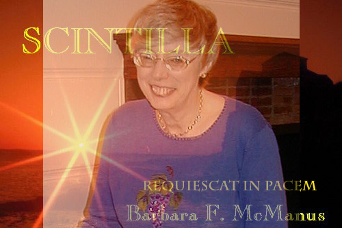 RIP Scintilla - Barbara McManus